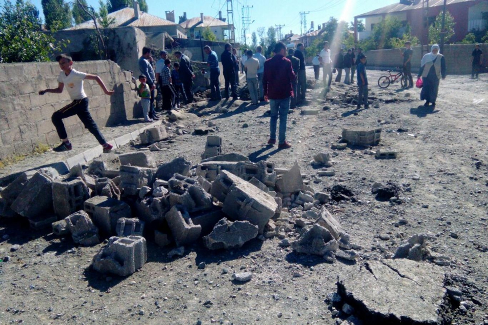 Van İpekyolu İlçesinde Patlayıcı İmha Edildi 2