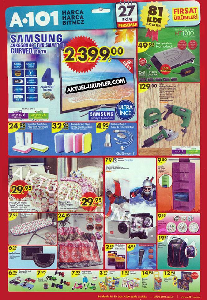 A101 27 Ekim Ürünler Kataloğunda Neler Var ? 4