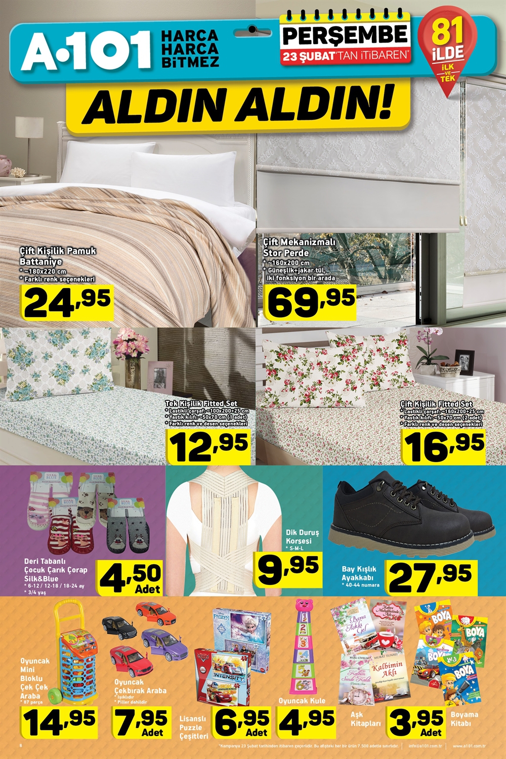 A101 23 Şubat 2017 aktuel A101 kataloğu 7