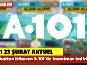 A101 23 Şubat 2017 aktuel A101 kataloğu