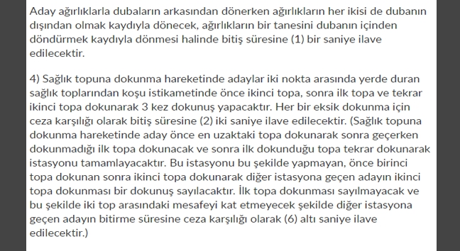 2017 PMYO parkur sınavında yapılacaklar 5