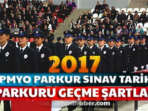 2017 PMYO parkur sınavında yapılacaklar