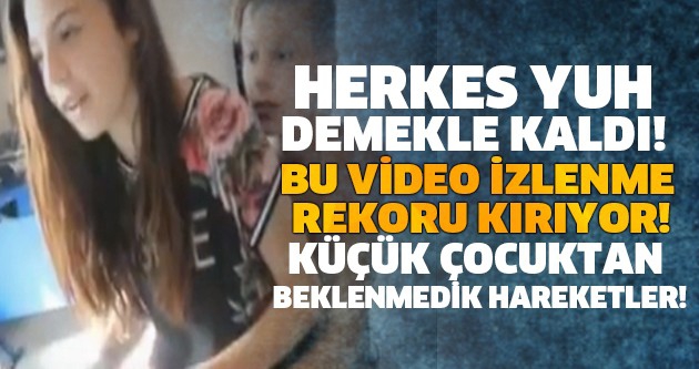 Küçük Çoçuk Kendinden Büyük Kıza Bakın Neler Yaptı Bu Video İzlenme Reko 1