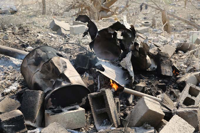TSK'nin bombaladığı Zergelê köyünden ilk Görüntüler 18