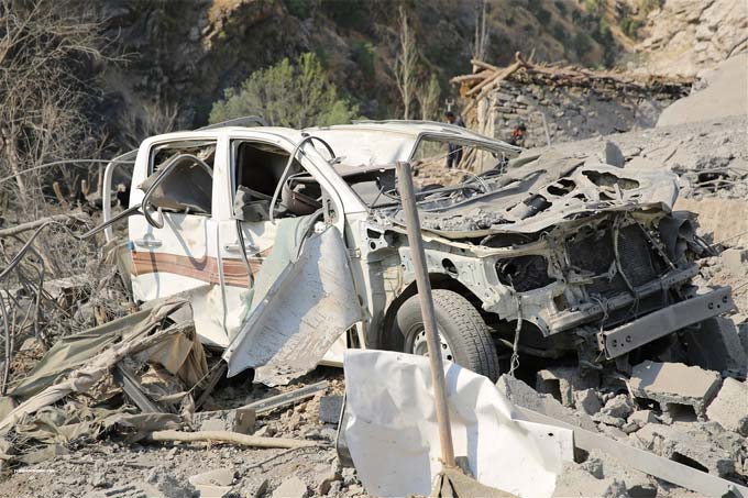 TSK'nin bombaladığı Zergelê köyünden ilk Görüntüler 2