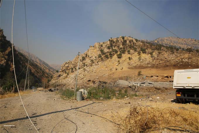 TSK'nin bombaladığı Zergelê köyünden ilk Görüntüler 5