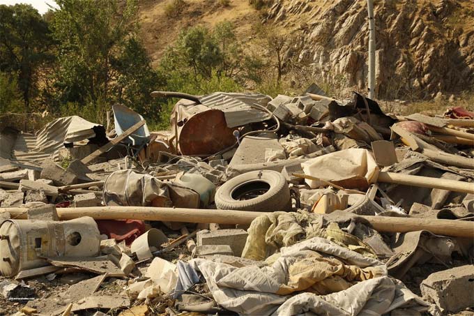 TSK'nin bombaladığı Zergelê köyünden ilk Görüntüler 9
