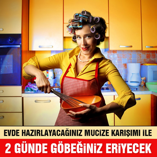 2 GÜNDE GÖBEK YAĞLARINI ERİTEN MUCİZE KÜR! 1