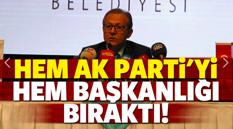 AK Parti'de bir istifa daha!