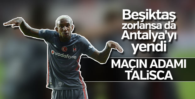 Taslica attı Beşiktaş kazandı