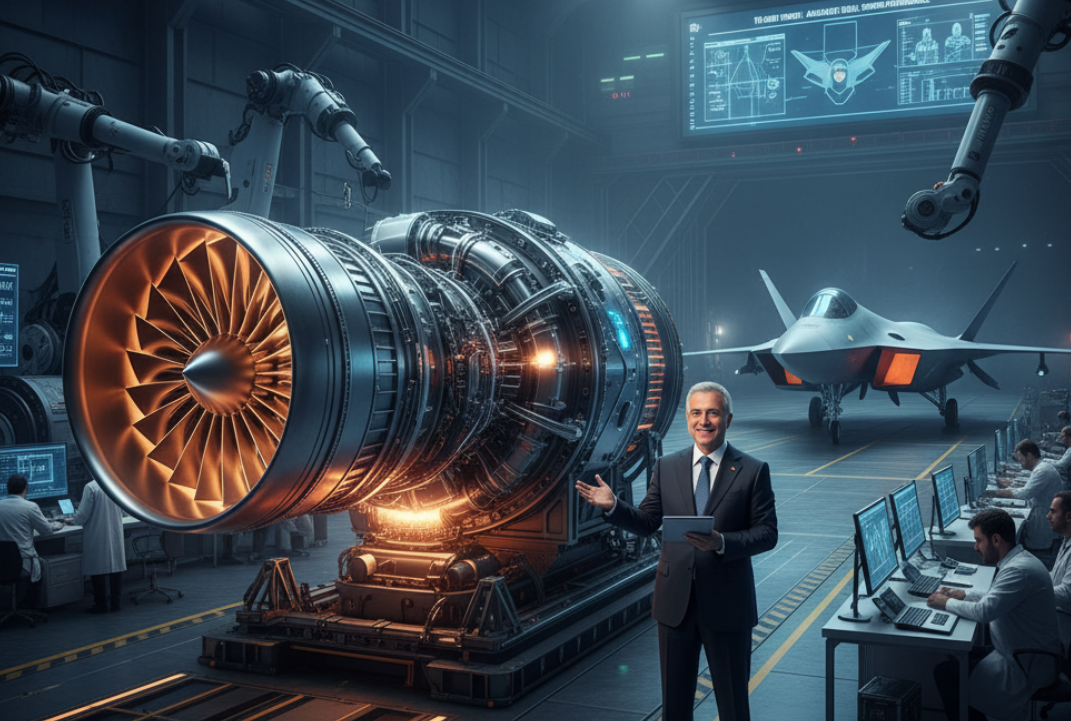 Yerli Güç Gösterisi: KAAN'a Özel TF-35000 Motoru Geliyor, Türkiye Havacılıkta Zirveye Oynuyor!