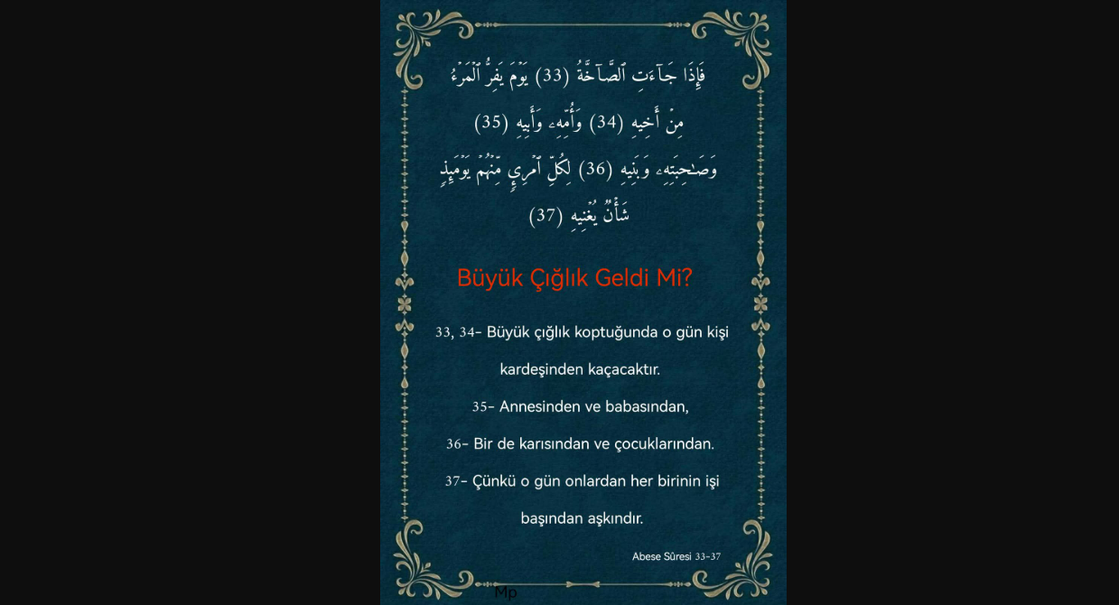 Büyük Çığlık Geldi Mi Acaba?