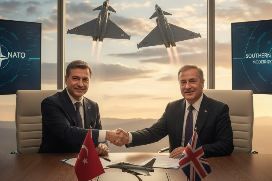 Türkiye ve Birleşik Krallık'tan Tarihi $8 Milyar Sterlinlik Eurofighter Anlaşması! NATO İçin Kritik Adım