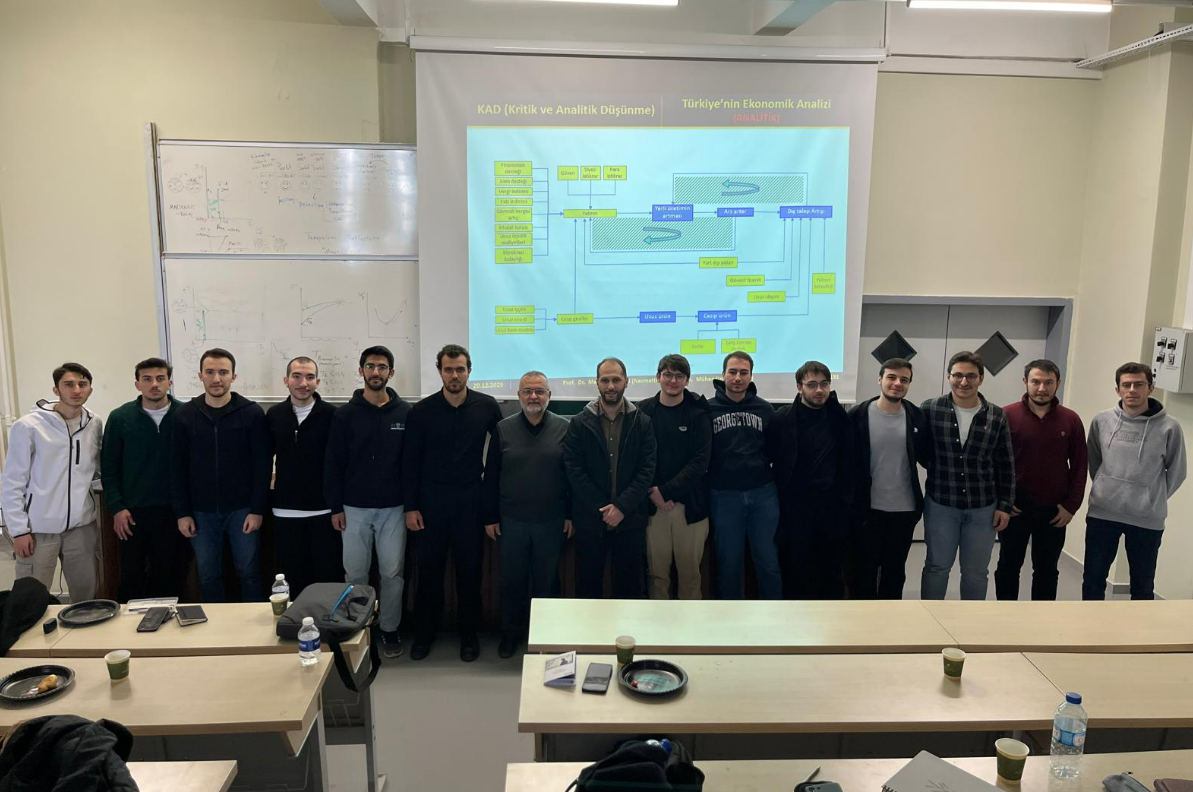 YTÜ’de Kritik ve Analitik Düşünme Atölyesi: Ekonominin Kök Nedenleri Masaya Yatırıldı
