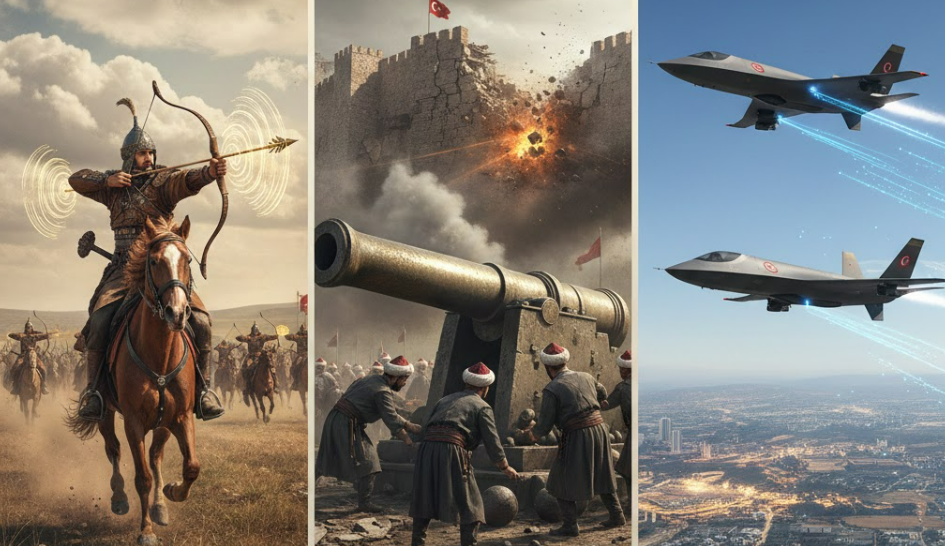 Türk Harp Tarihinde Üçüncü Büyük Devrim: Ok ve Topun Ardından Kızılelma!