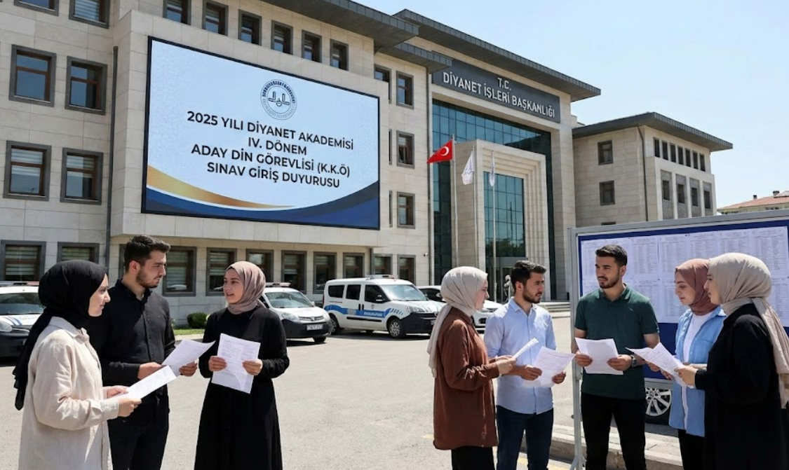 2025 Diyanet Akademisi K.K.Ö Sınav Giriş Belgeleri Yayınlandı! (IV. Dönem)