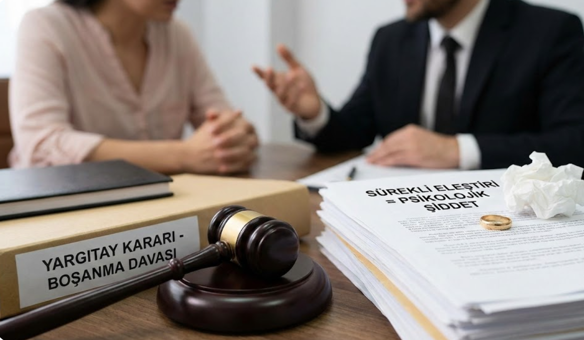 Yargıtay’dan Emsal Karar: Sürekli Eleştiri ve Aşağılama Boşanma Sebebi Sayıldı!