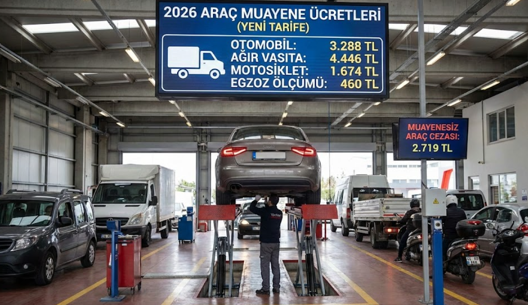 2026 Araç Muayene Ücretleri Ne Kadar Oldu?