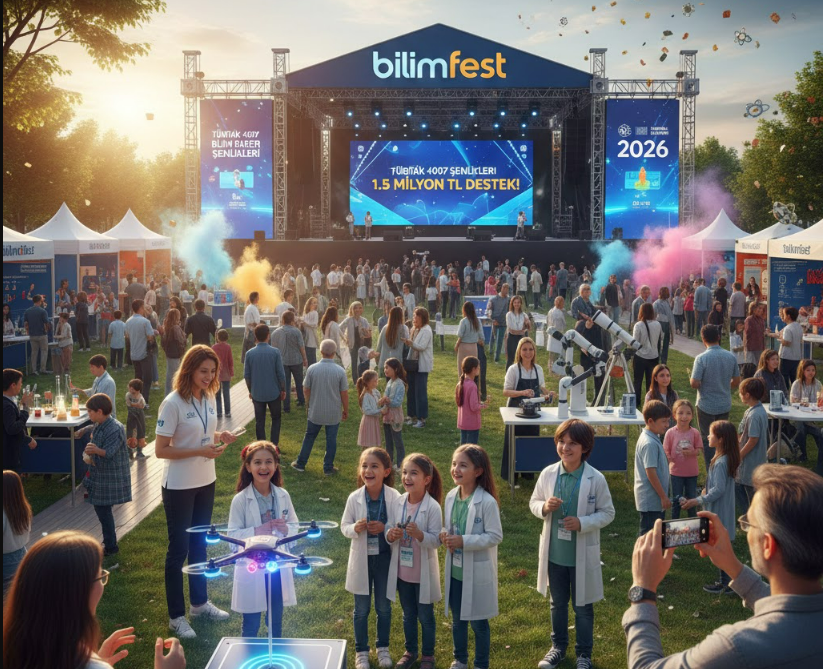 TÜBİTAK 4007 Bilim Şenlikleri Başvuruları Başladı: 1.5 Milyon TL Destek!