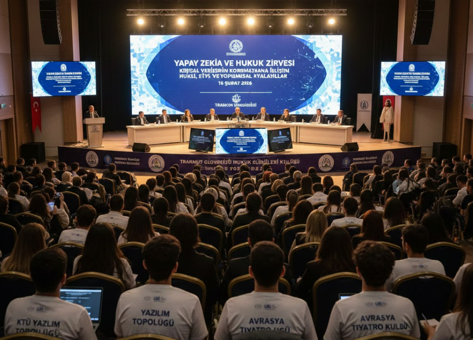 Trabzon Üniversitesi’nde Yapay Zeka ve Hukuk Zirvesi: Kişisel Verilerin Geleceği Konuşulacak