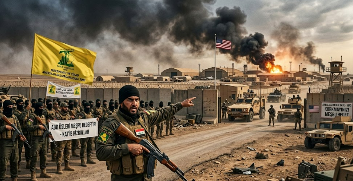 Irak Hizbullahı'ndan ABD Üslerine Saldırı Kararı: Bölgede "Topyekün Savaş" Çanları Çalıyor