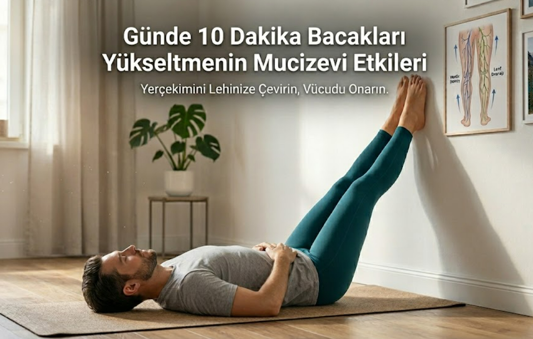 Günde 10 Dakika Bacakları Duvara Yaslamanın Mucizevi Etkileri: Sadece Dinlenmek Değil, Vücudu Onarmak!