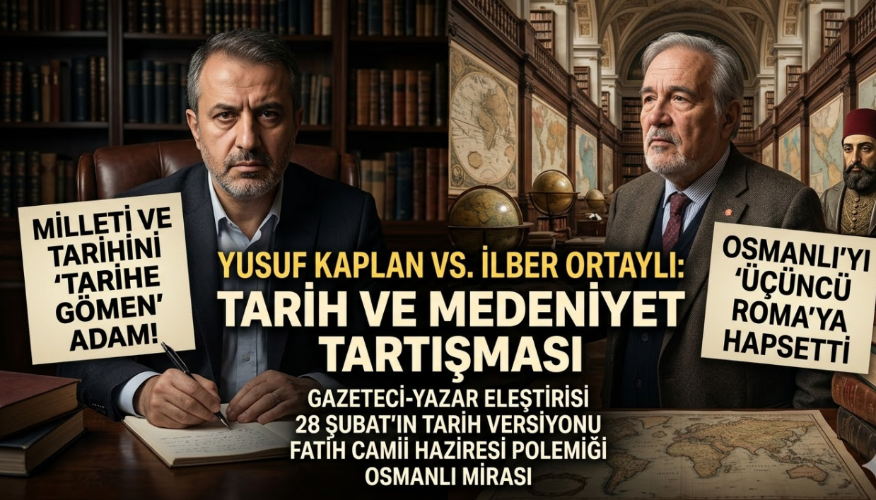 Yusuf Kaplan’dan İlber Ortaylı Çıkışı: "Tarihi ve Milleti Tarihe Gömen Adam"
