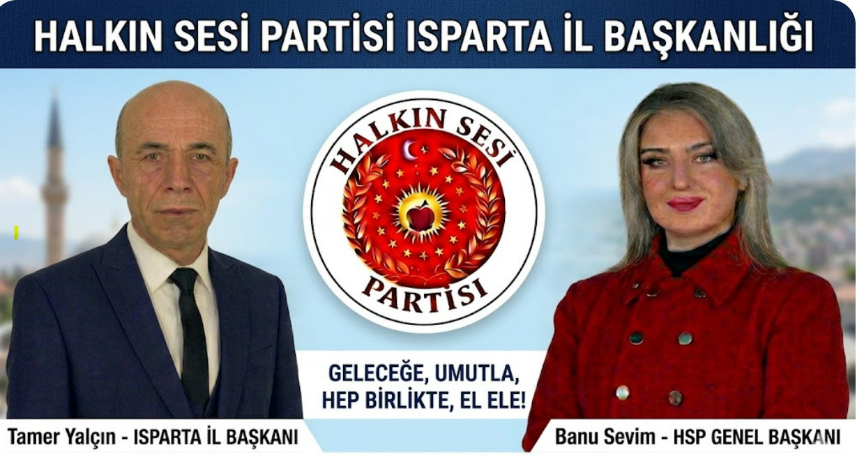 Halkın Sesi Partisi Isparta İl Teşkilatı Kuruldu: "Halkın Sesi Olmaya Geldik"