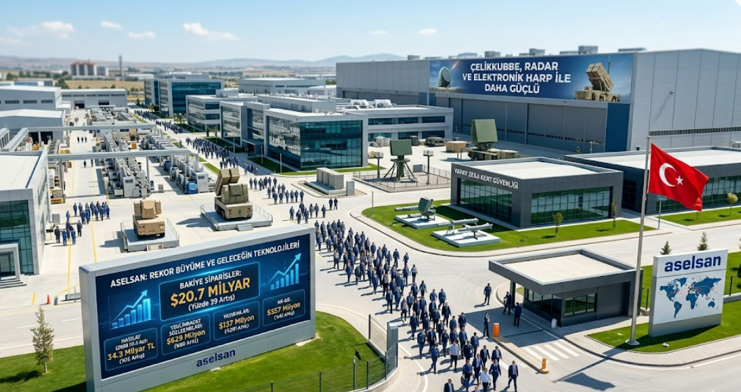 ASELSAN’dan Tarihi Rekor: Sipariş Defteri 20 Milyar Dolar Eşiğini Aştı