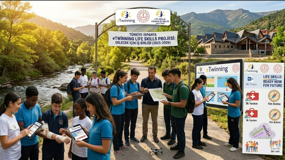 Geleceğin Becerileri eTwinning Projesiyle Şekilleniyor: Türkiye ve İspanya Ortaklığında Büyük Başarı