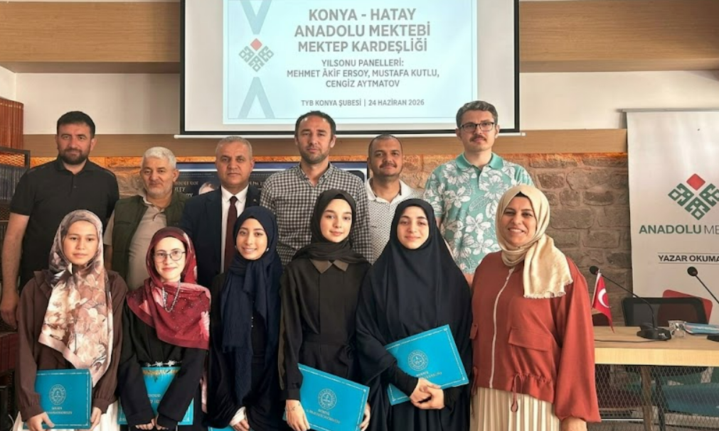 Konya ve Hatay Arasında Kültür Köprüsü: Anadolu Mektebi Yılsonu Panelleri Düzenlendi