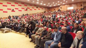 Ağrı'da düzenlenen "Hz. Hüseyin-Yasin ve Kerbela" adlı programda  Yasin Börü Anıldı