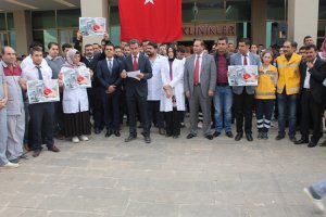 Şemdinli’de hastaneye yapılan saldırı Viranşehir’de kınandı