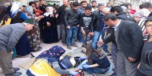 Nusaybin Çağ Caddesinde Bir Kadın vuruldu